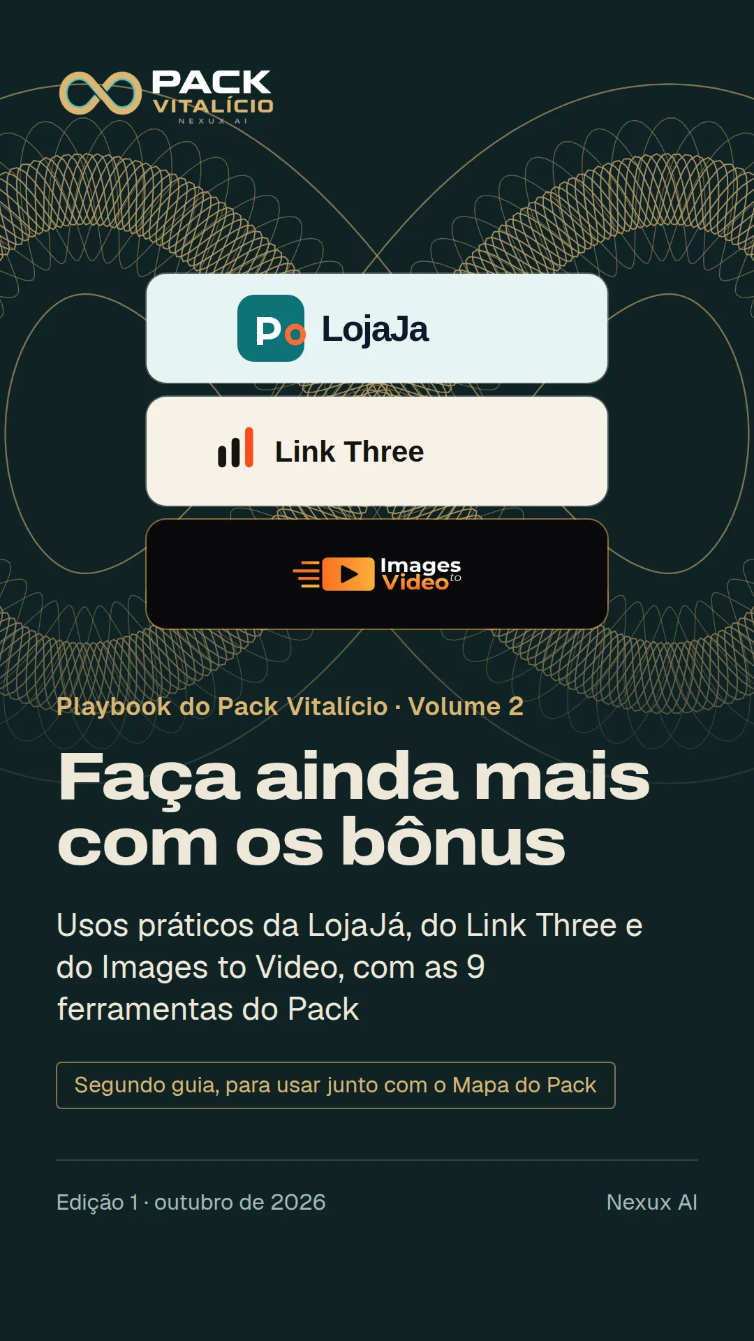 Capa do guia Faça ainda mais com os bônus